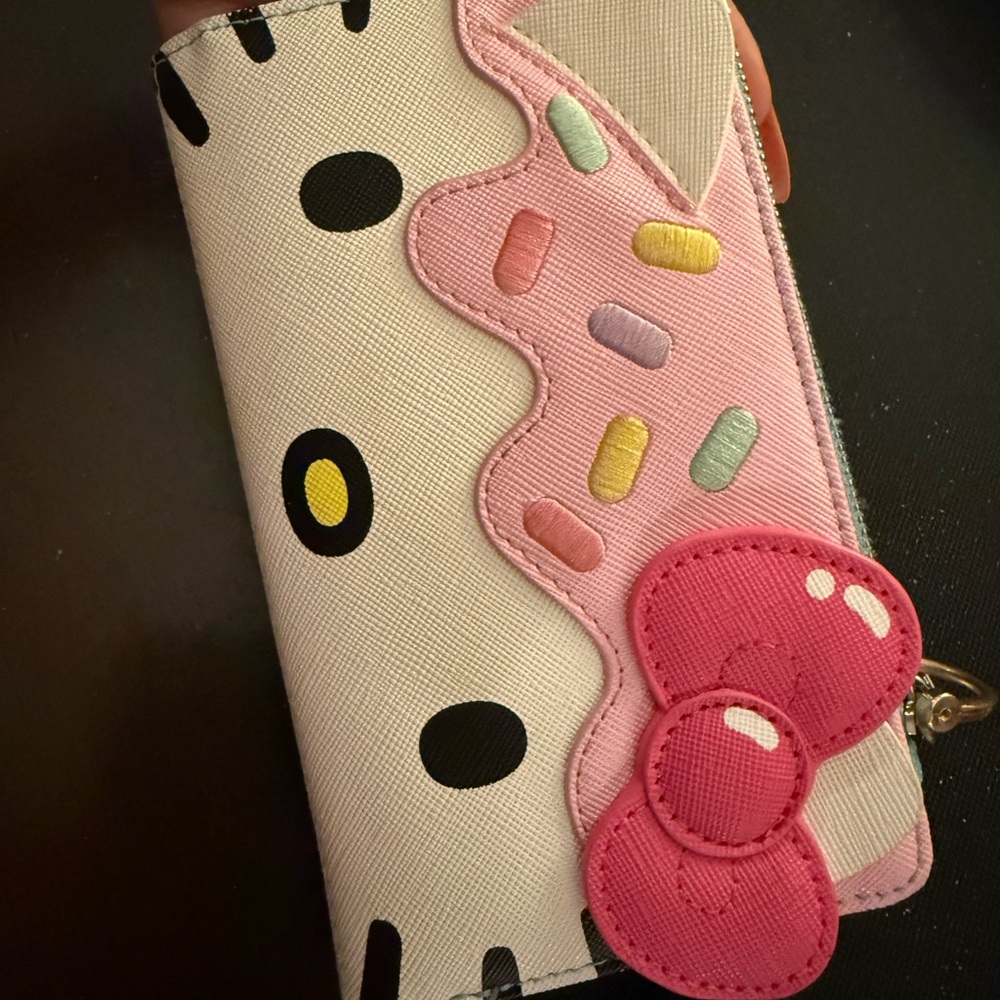 Loungefly -Hello Kitty Pink Wallet RARE - have matching backpack also Loungefly